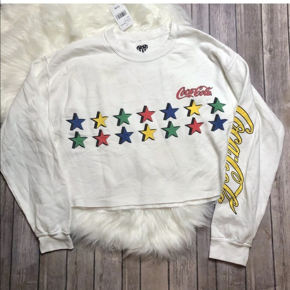 Junk Food Coca Cola cropped sweatshirt - Picture 2 of 2